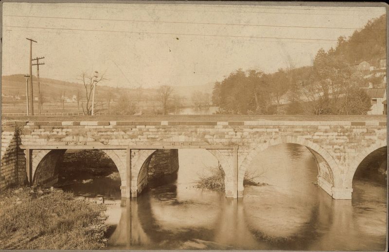Old RR Bridge over Stone Creek Penn Street