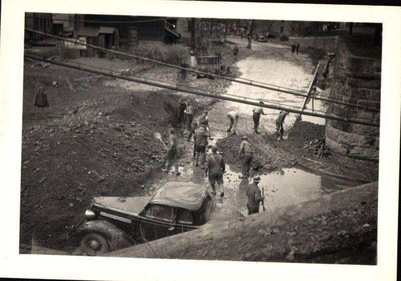 1936 Flood — Portstown Cleanup